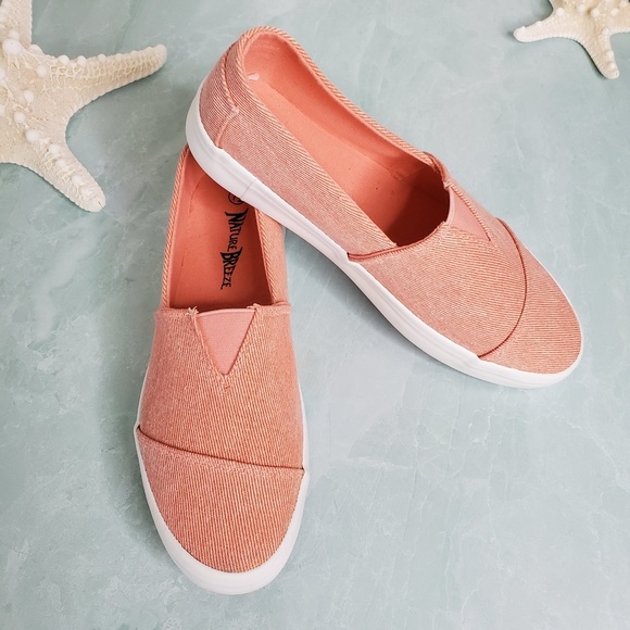 Nature Breeze Shoes - NEW Nature Breeze Blush Slip On Sneakers